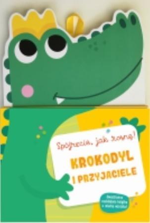 Książka z miarką wzrostu. Krokodyl