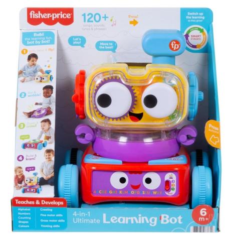 Fisher Price Uczący robot 4w1