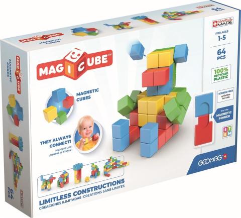 Geomag Magicube Full Color Recycled Try me 64 el.