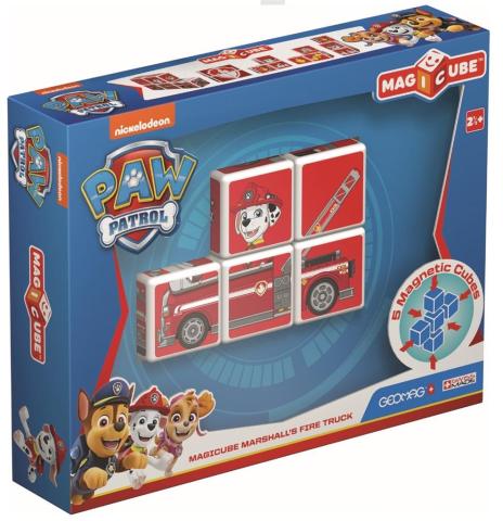 Geomag Magicube PawPatrol Marshall Vehicle