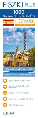 Hiszpański Fiszki PLUS 1000 najważniejszych słów