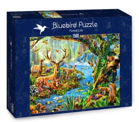 Puzzle 1500 Leśne życie