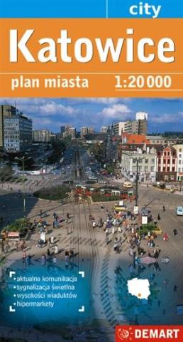 Plan Miasta Katowice 1:20 000 DEMART