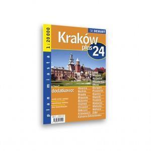 Plan Miasta Kraków + 24 Miasta 1:20 000 DEMART