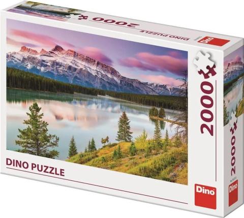 Puzzle 2000 Góry Rocky