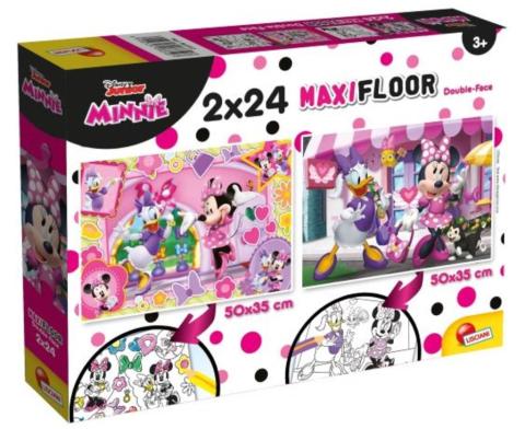 Puzzle Supermaxi 2x24 Minnie