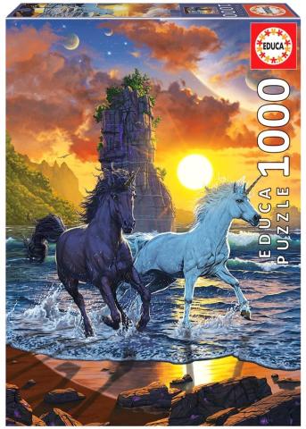 Puzzle 1000 Jednorożce na plaży, Vincent Hie G3