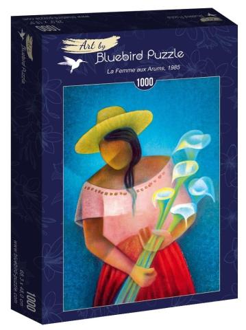 Puzzle 1000 Toffoli, Kobieta sprzedająca kwiaty