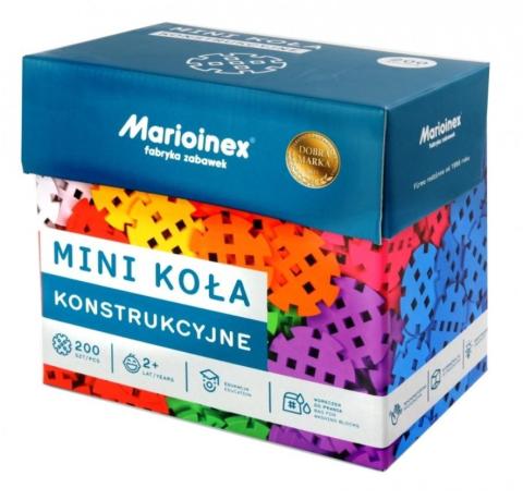 Klocki Mini Waffle 200 el Koła Konstrtukcyjne