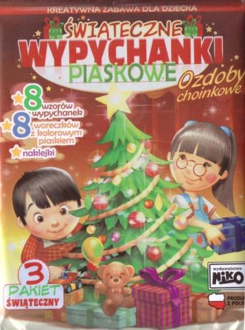 Świąteczne wypychanki piaskowe - pakiet 3