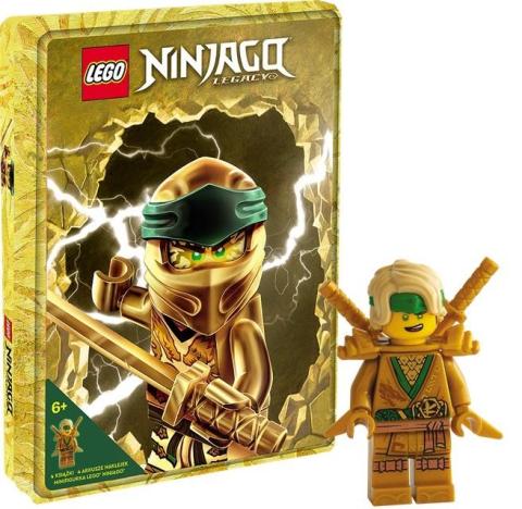 LEGO(R) Ninjago. Zestaw książek z klockami LEGO(R)