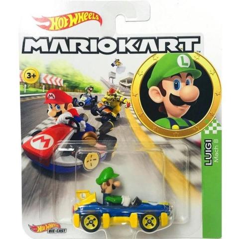 Hot Wheels Mario Kart Luigi