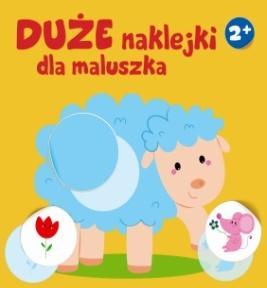 Duże naklejki dla maluszka. Owieczka 2+