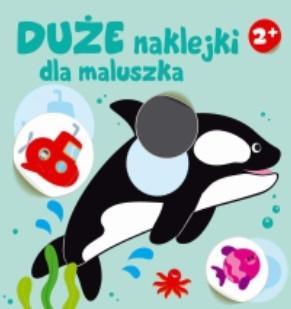 Duże naklejki dla maluszka. Orka 2+