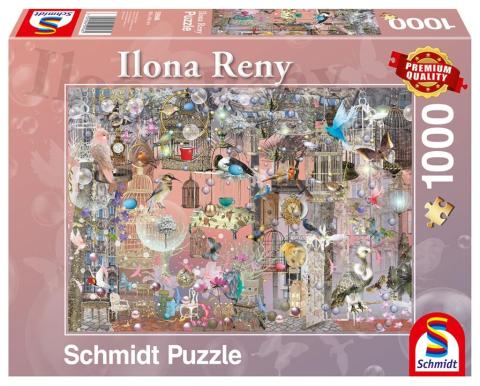 Puzzle PQ 1000 Ilona Reny Różowe piękno G3