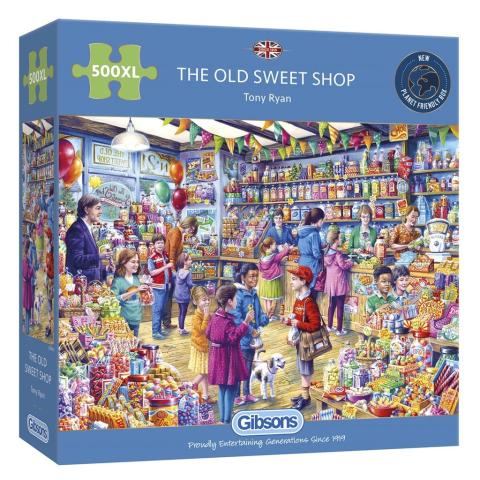 Puzzle 500 XL Sklep ze słodyczami G3