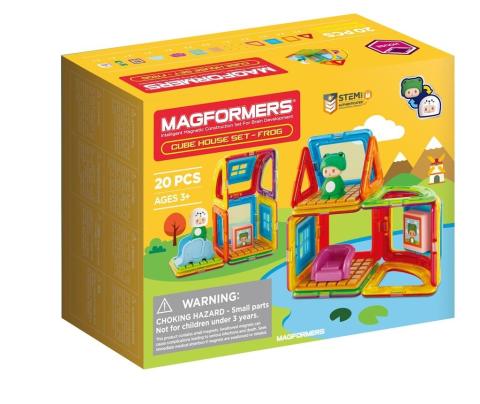 Magformers Cube Domek Żaby 20el