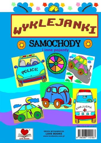 Wyklejanki. Samochody