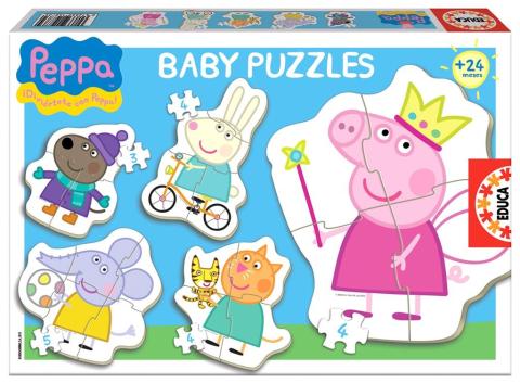 Puzzle 3-5 Świnka Peppa G3