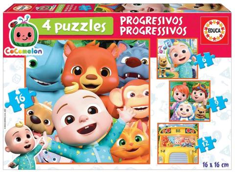 Puzzle 6+9+12+16 Cocomelon G3