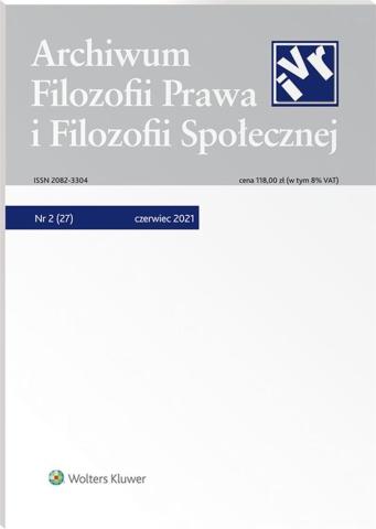 Archiwum Filozofii Prawa i Filozofii.. 2/2021 (27)