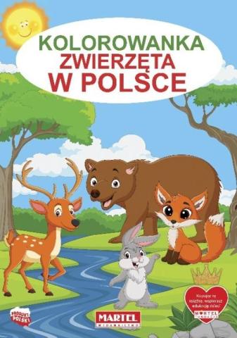 Kolorowanka Zwierzęta w Polsce