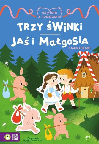 Czytam z rodzicami. Jaś i Małgosia/ Trzy świnka