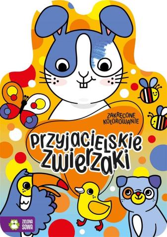 Zakręcone kolorowanie. Przyjacielskie zwierzaki