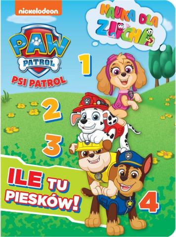 Psi Patrol. Nauka dla zucha. Ile tu piesków!