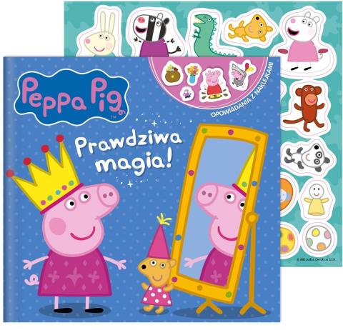 Peppa Pig. Opowiadania z naklejkami. Prawdziwa..