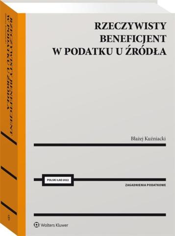 Rzeczywisty beneficjent w podatku u źródła