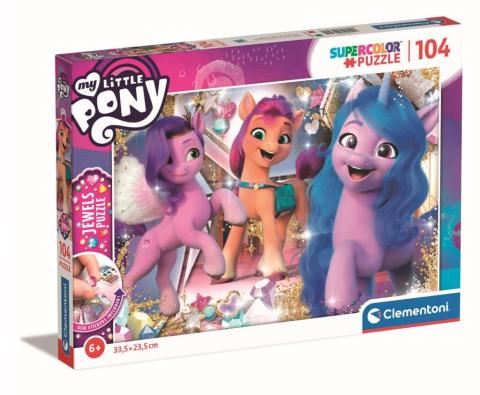 Puzzle 104 Z ozdobami My Little Pony