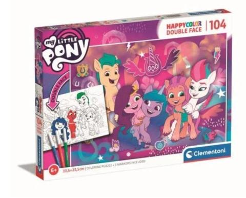 Puzzle 104 Super Kolor My Little Pony