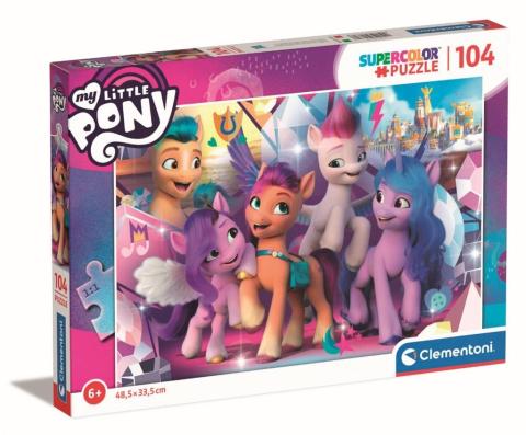 Puzzle 104 Super Kolor My Little Pony