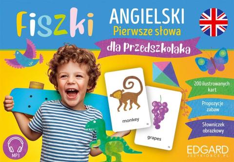 Fiszki. Angielski Pierwsze słowa dla przedszkolaka