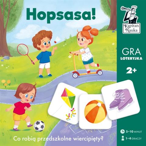 Kapitan Nauka. Hopsasa! Gra loteryjka