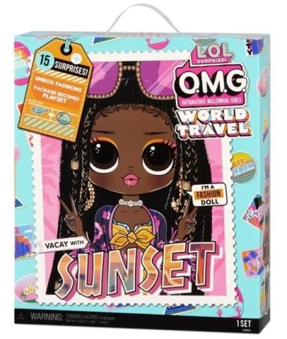 LOL Surprise OMG Travel Doll Sunset