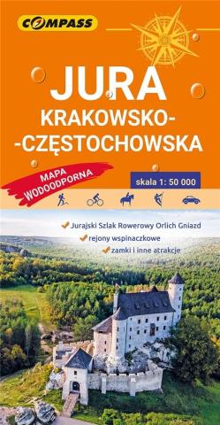 Mapa - Jura Krakowsko-Częstochowska 1:50 000