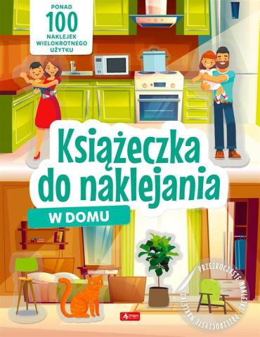 W domu. Książeczka do naklejania