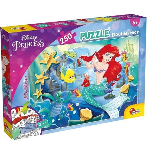 Disney Arielka. Puzzle dwustronne 250 el.