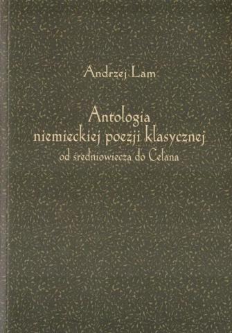 Antologia niemieckiej poezji klasycznej od...