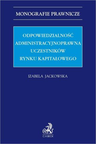 Odpowiedzialność administracyjnoprawna...