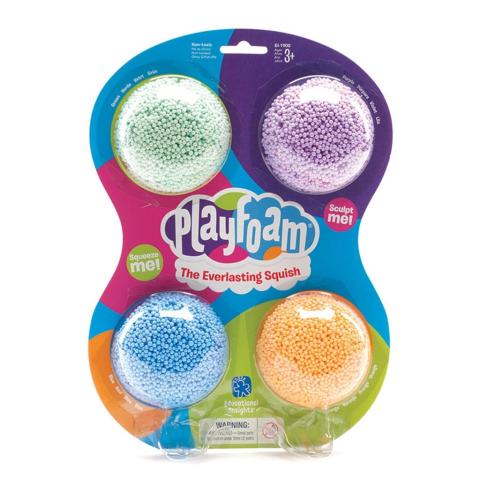 Playfoam, Masa piankowa, modelina, zestaw 4 kol