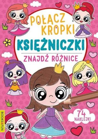 Połącz kropki, znajdź różnice. Księżniczki