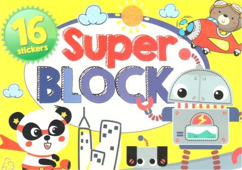 Super block boy + 16 naklejek