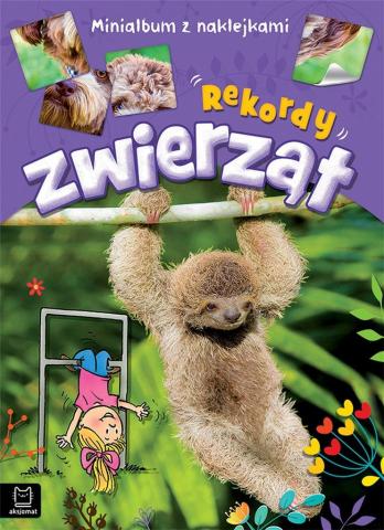 Rekordy zwierząt. Minialbum z naklejkami