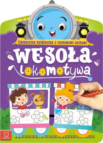 Wesoła lokomotywa. Edukacyjna książeczka