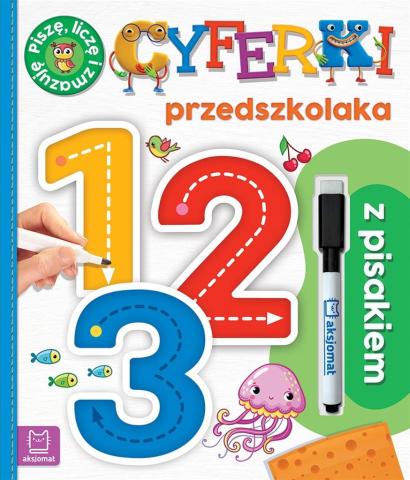 Cyferki przedszkolaka z pisakiem w.2