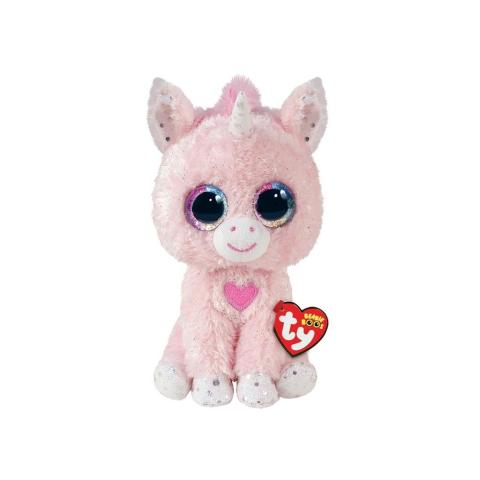 Beanie Boos różowy jednorożec Snookie 15cm