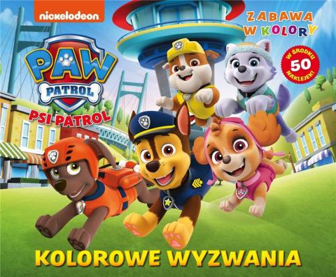 Psi Patrol. Zabawa w kolory. Kolorowe wyzwania